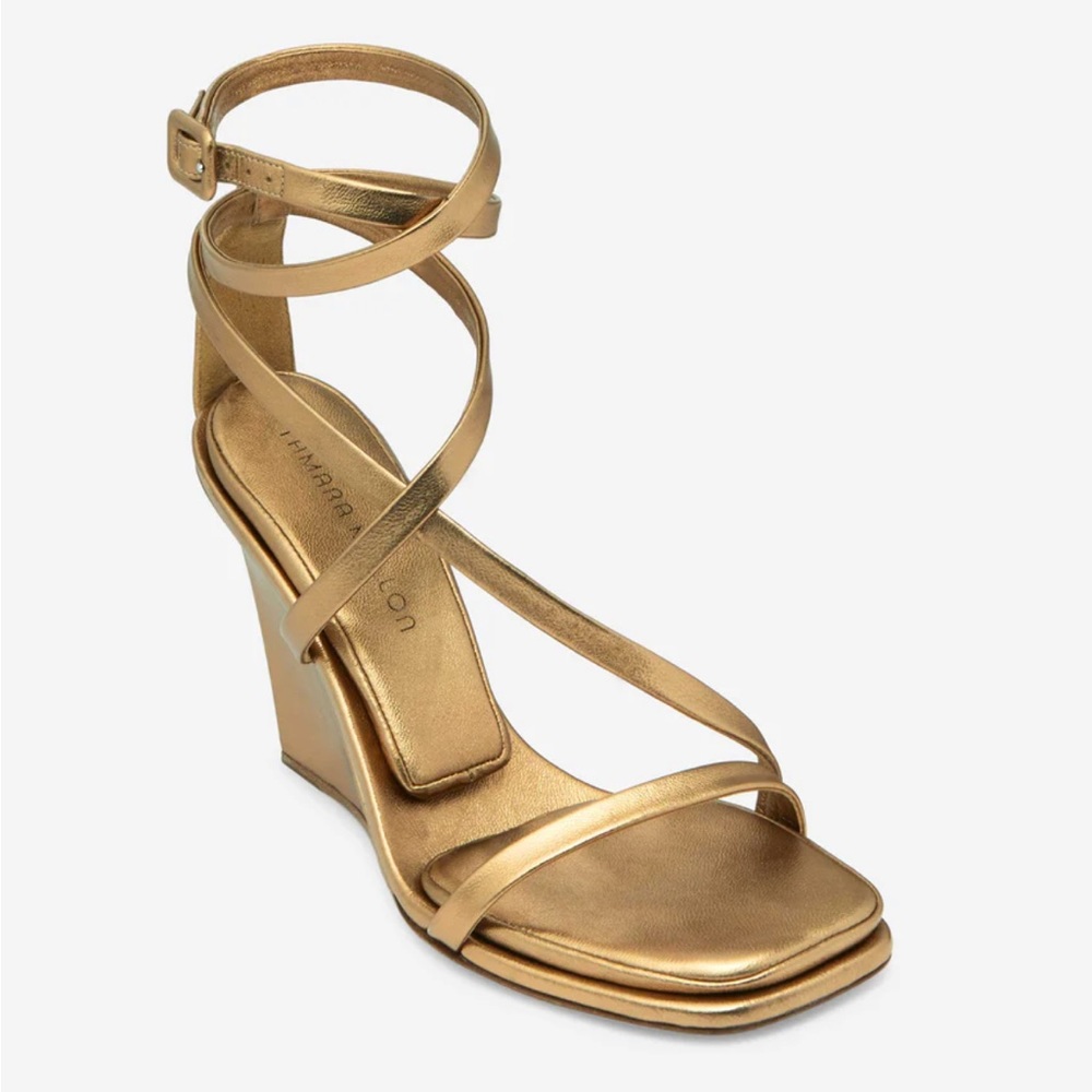 Tamara Mellon Lure Wedge Strap sandals New